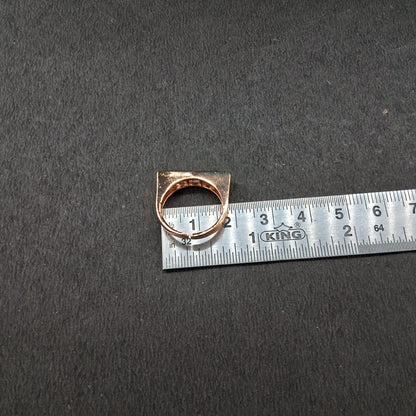 Gold Look Ring 01