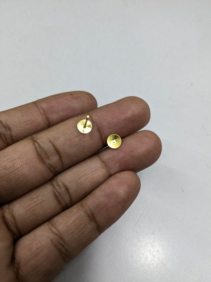 Earring Post Stud Base