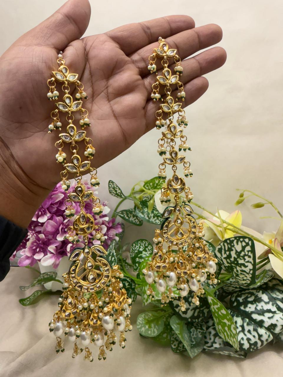 Designer Kundan Earing