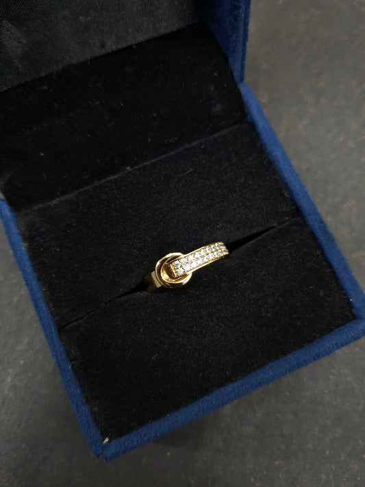 Gold Look Ring 12