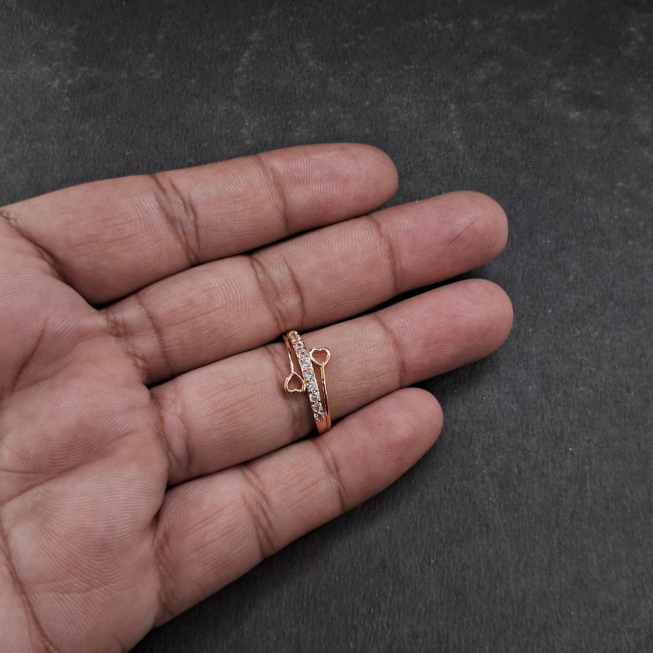 Gold Look Ring 42