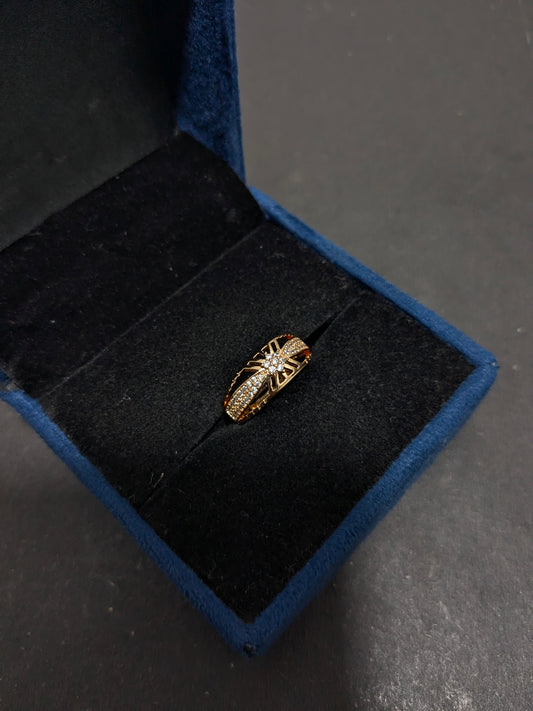 Gold Look Ring 40