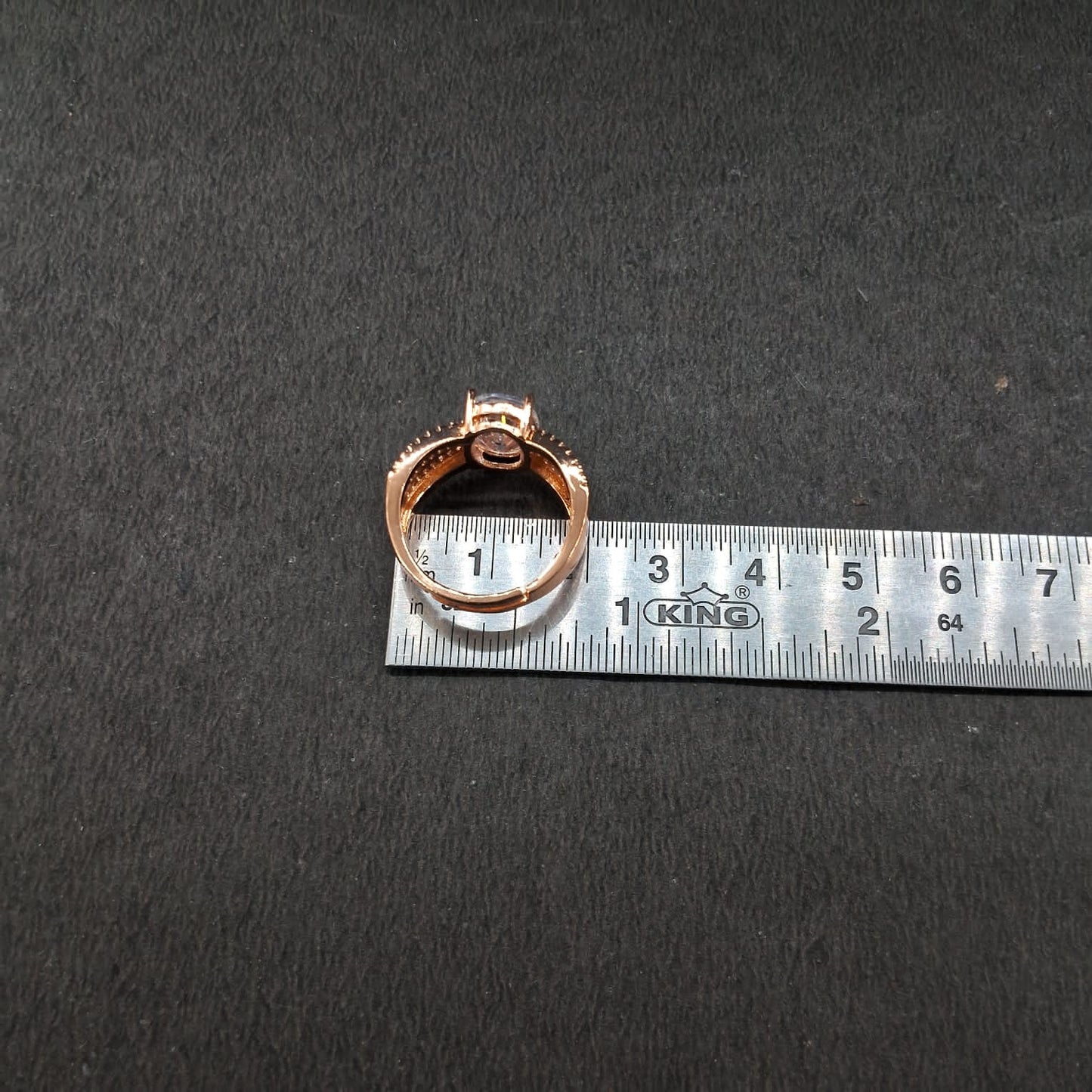 Gold Look Ring 09
