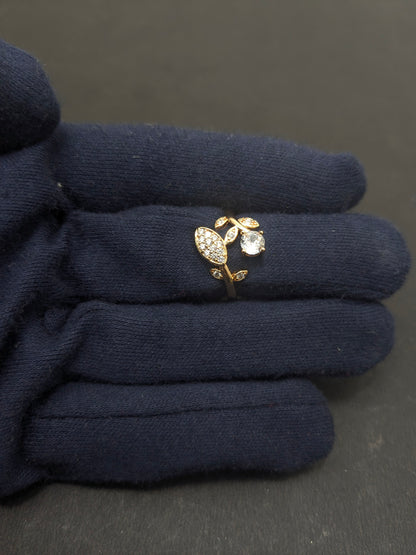 Gold Look Ring 46