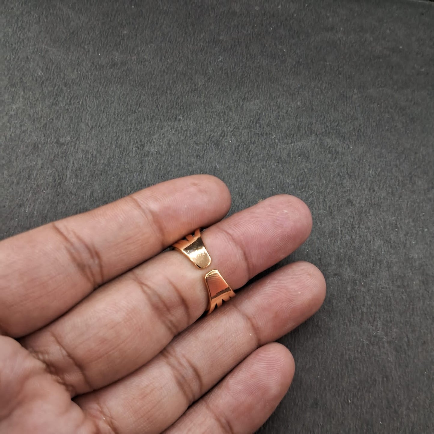 Gold Look Ring 09