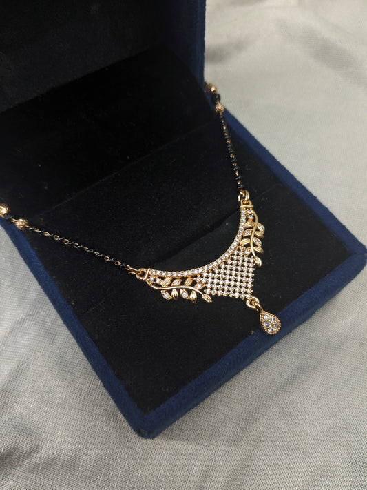 Gold Look Mangalsutra 01
