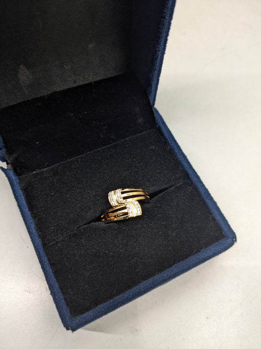 Gold Look Ring 05