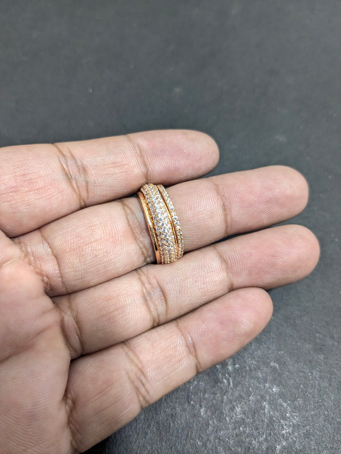 Gold Look Ring 43