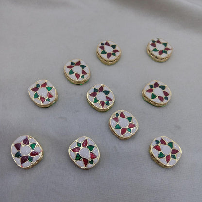 Kundan Oval  Raw material