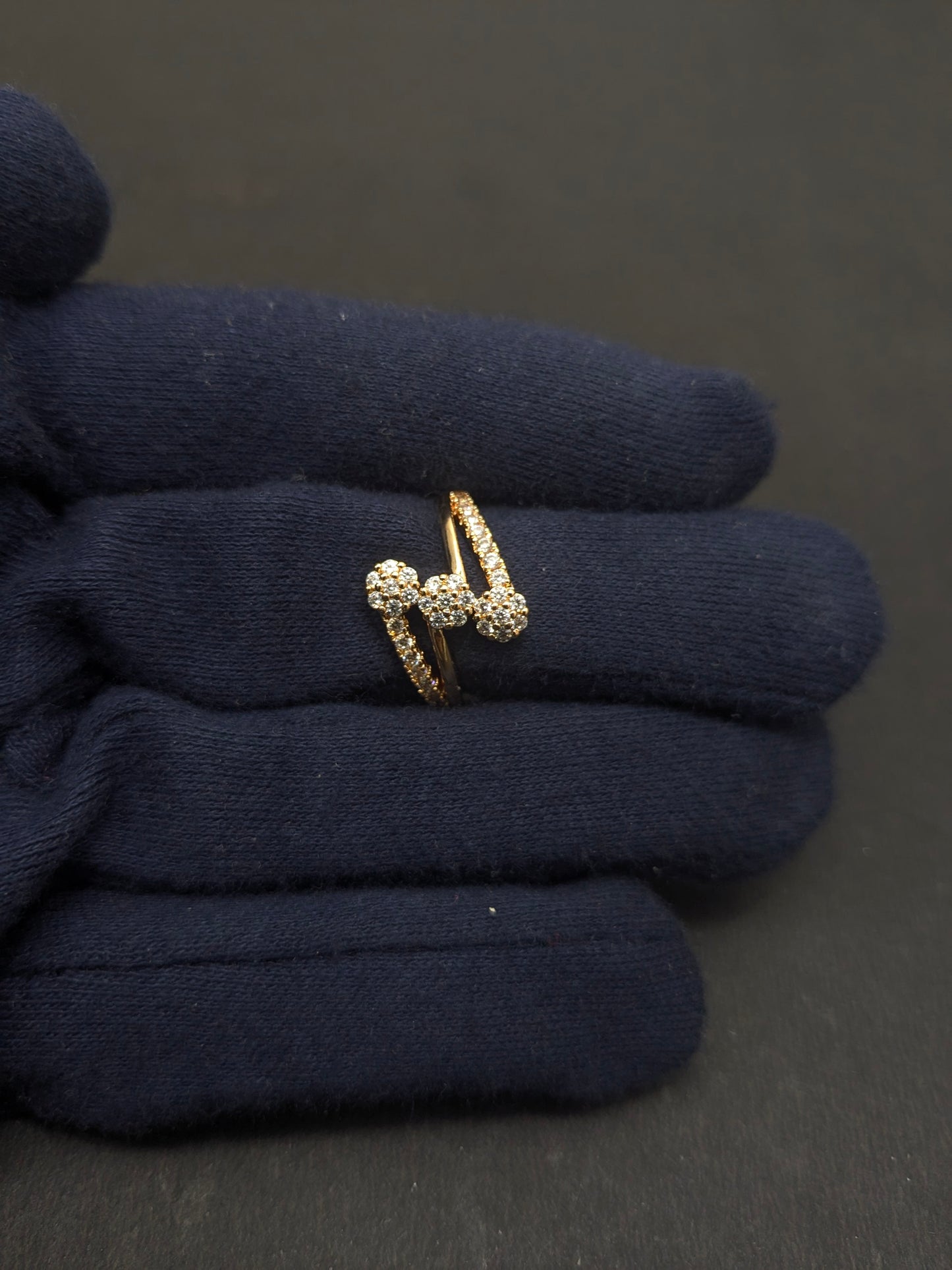 Gold Look Ring 22