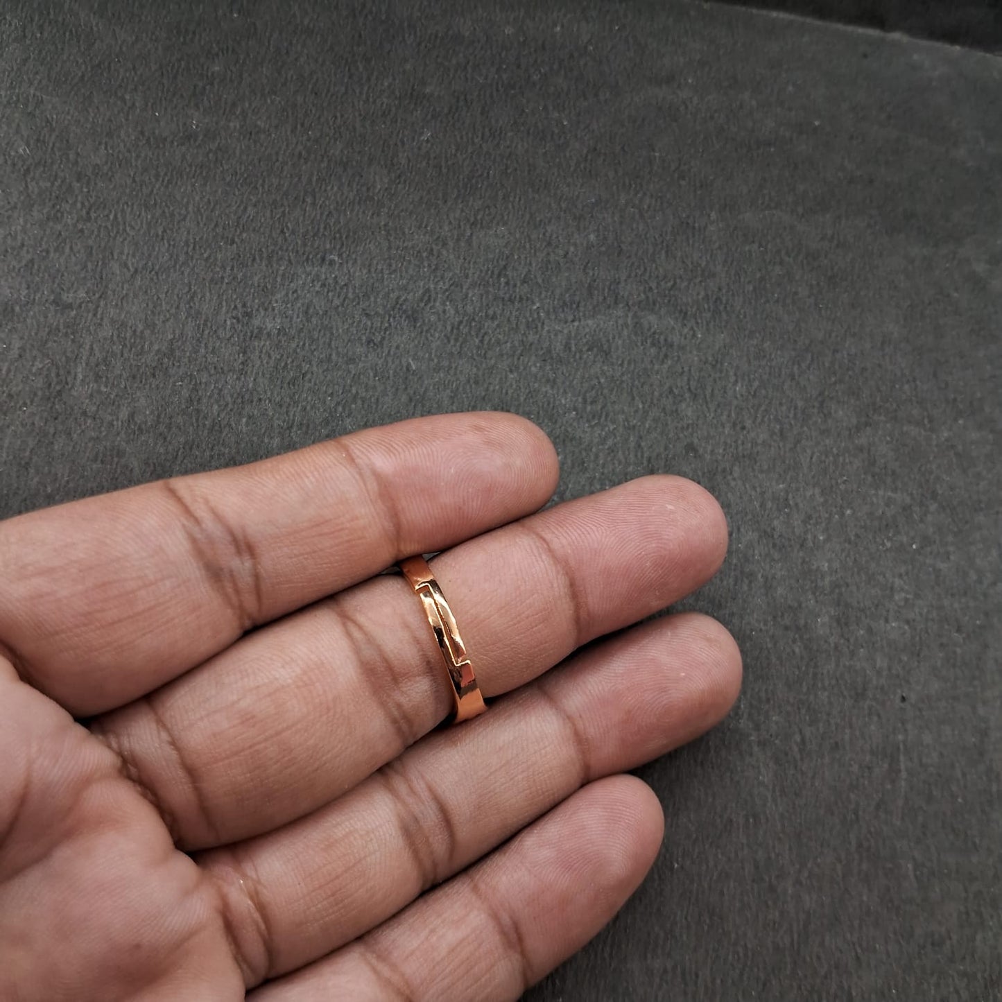 Gold Look Ring 08