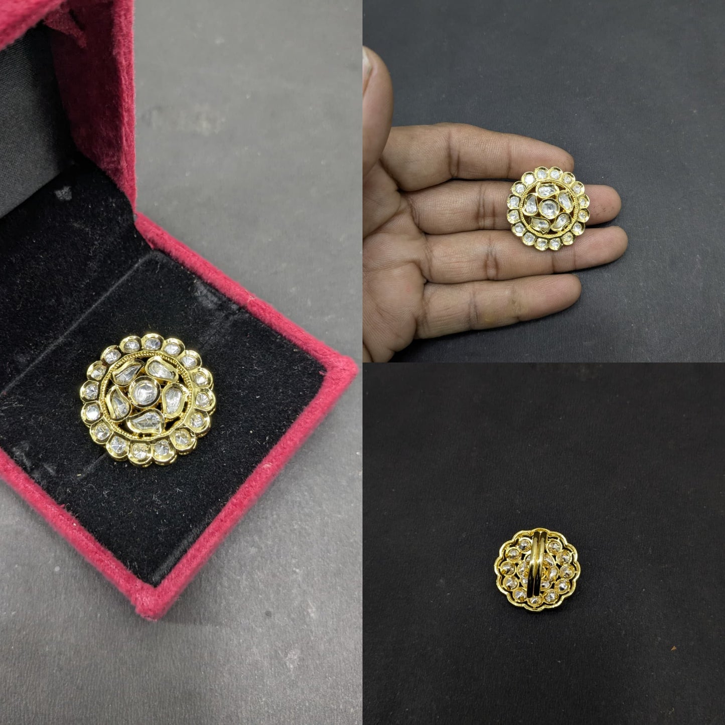 Premium Kundan Ring 18