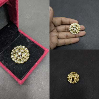 Premium Kundan Ring 18