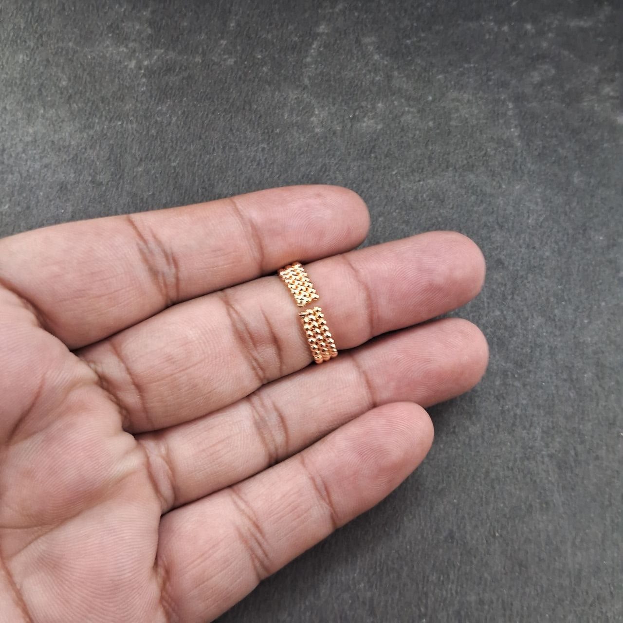 Gold Look Ring 45