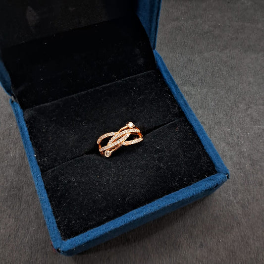 Gold Look Ring 08