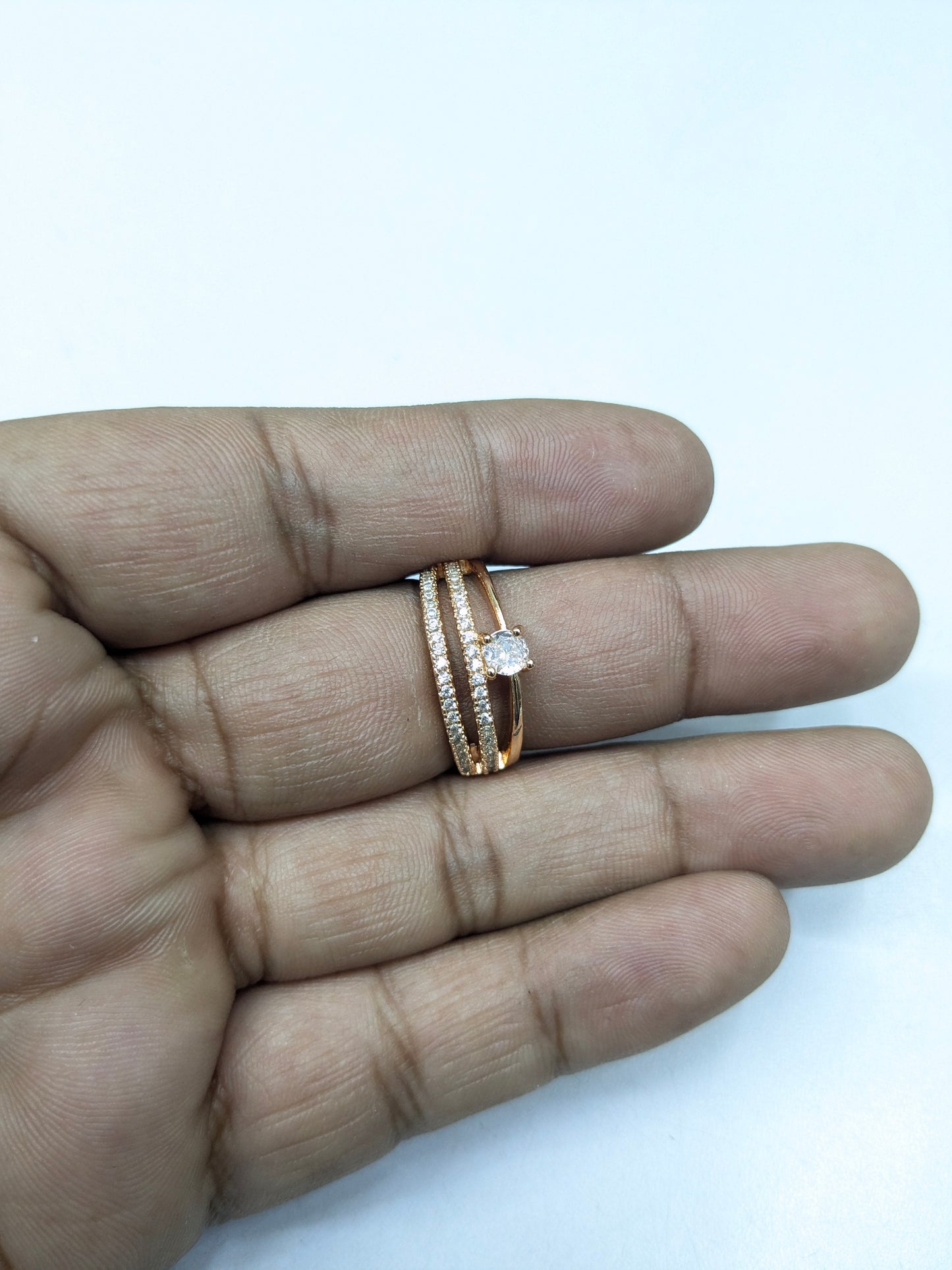 Gold Look Ring 15