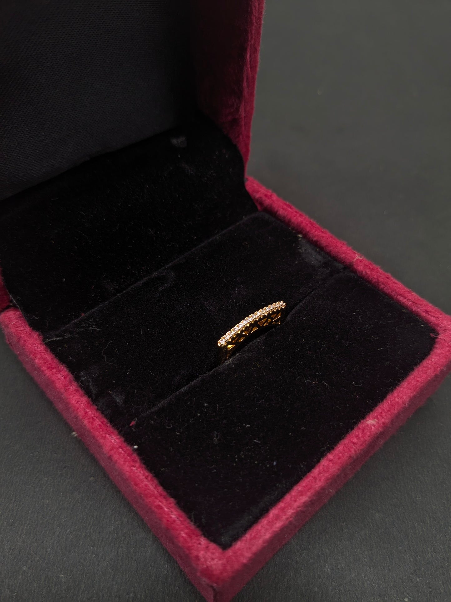 Gold Look Ring 09