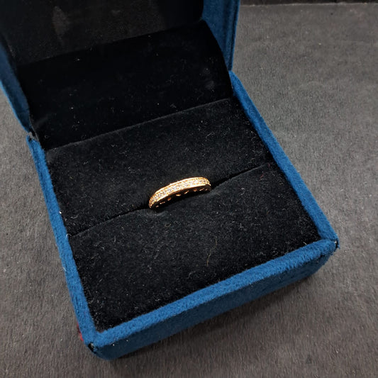 Gold Look Ring 44