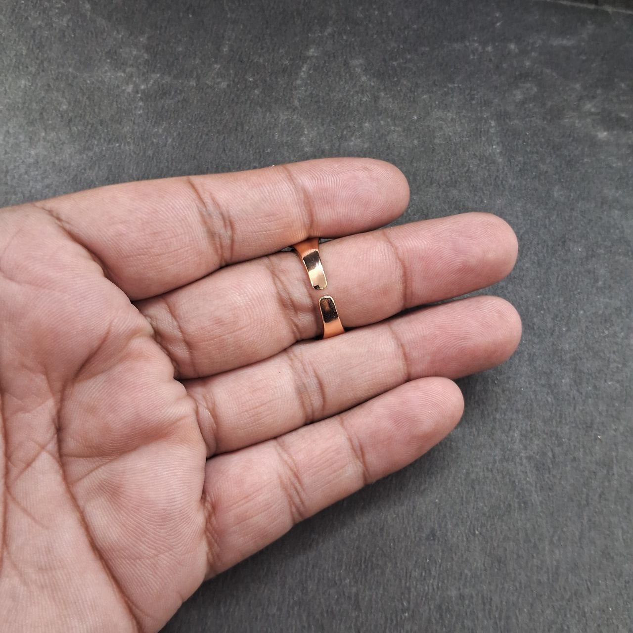 Gold Look Ring 35