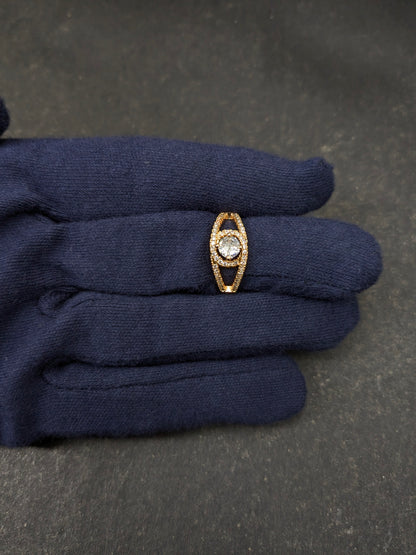 Gold Look Ring 16