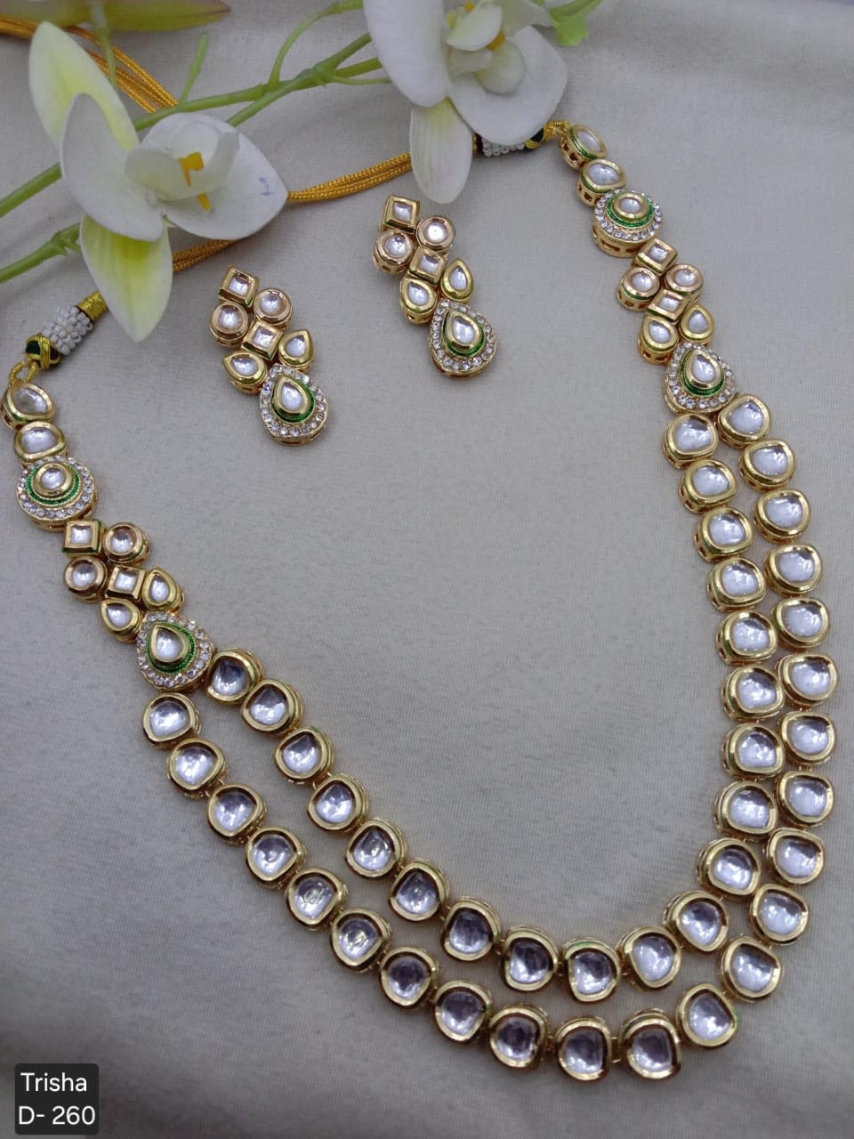 Premium Kundan set