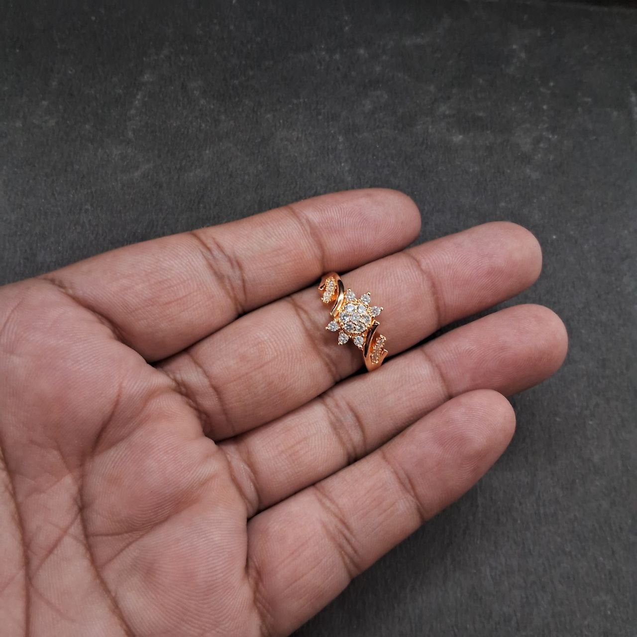 Gold Look Ring 41