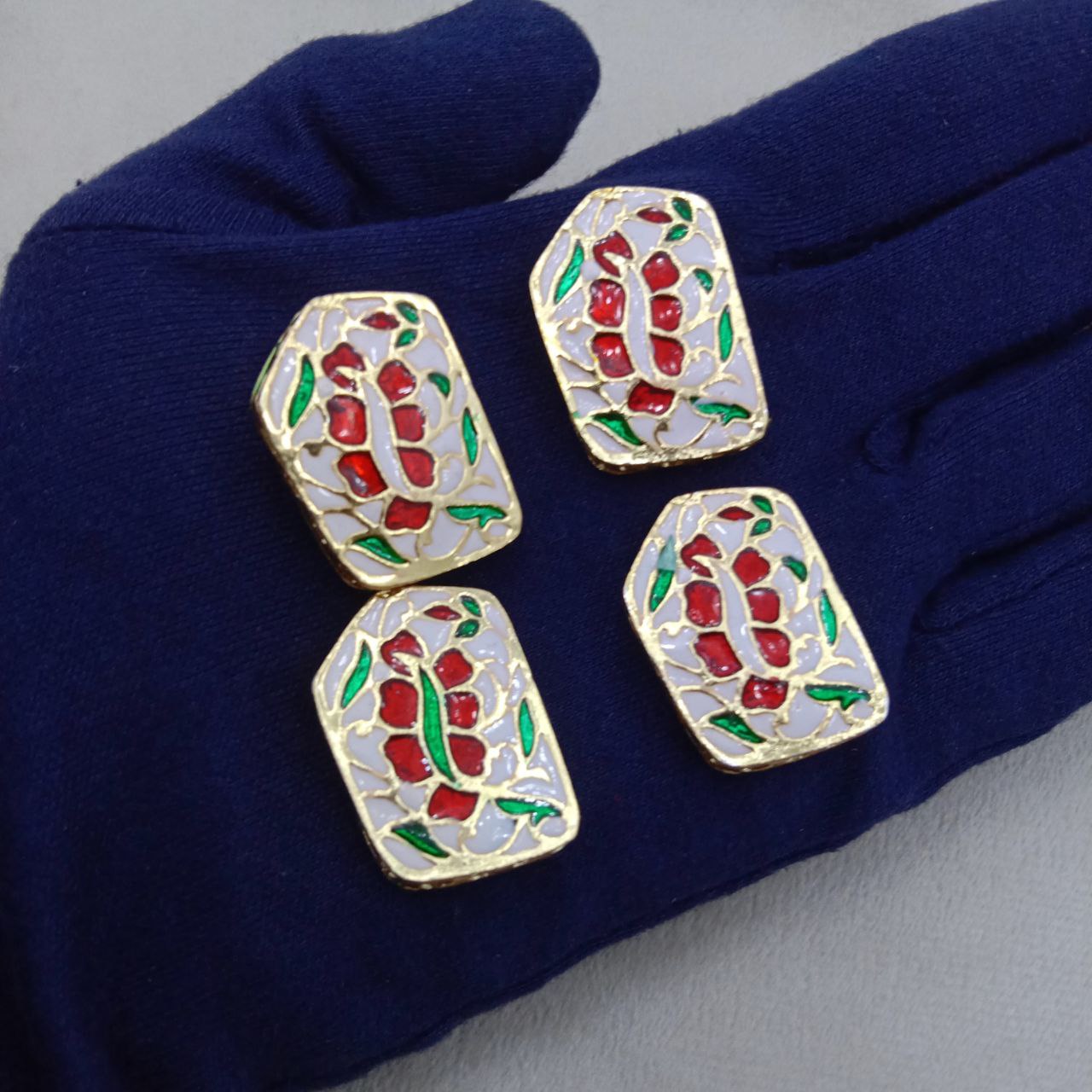 Kundan Rectangular Raw material