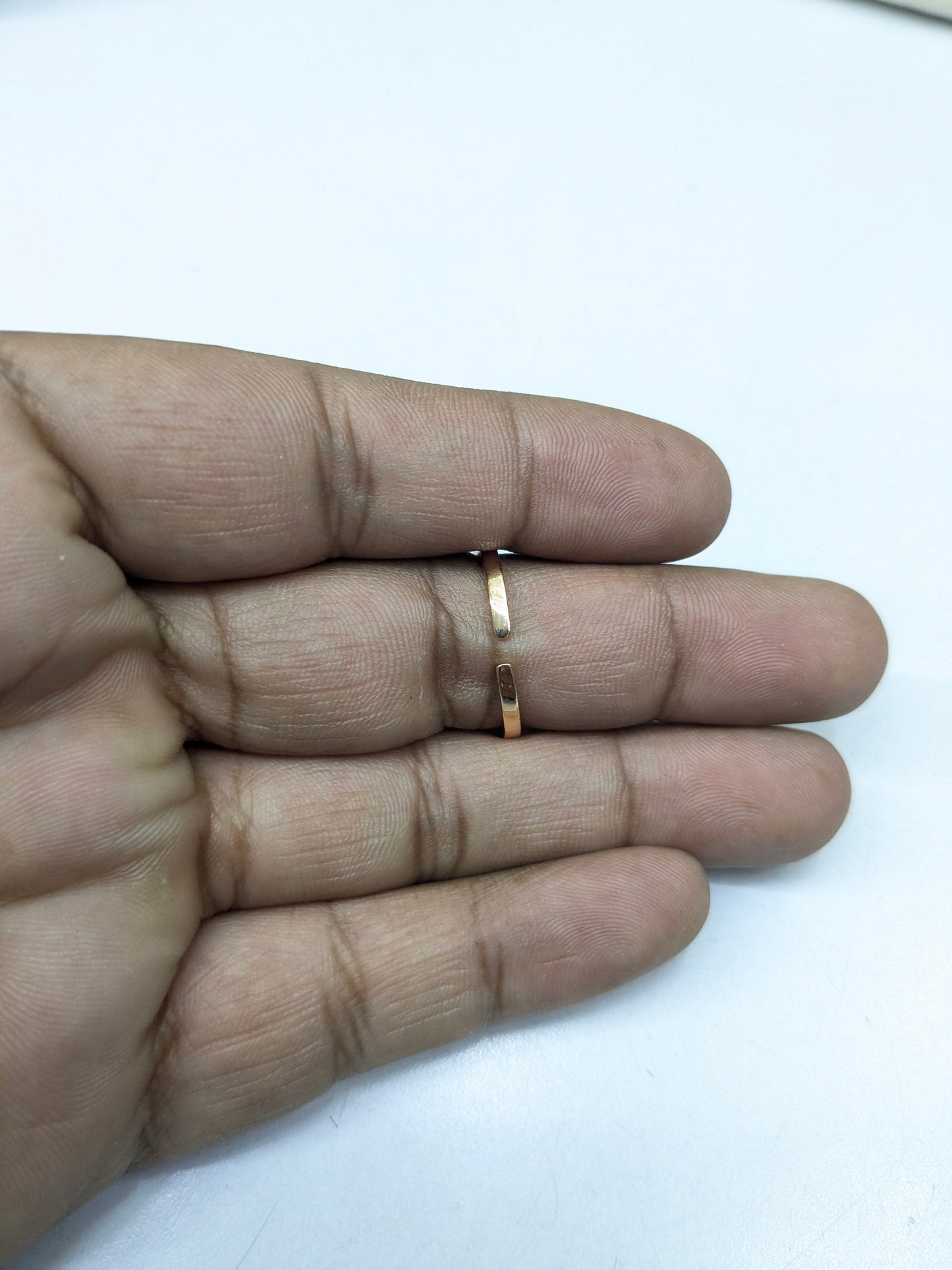 Gold Look Ring 42