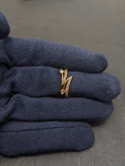 Gold Look Ring 20